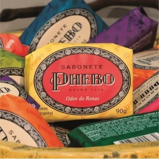 Caixa Presente Kit Sabonetes Phebo - 16 ou 8 Sabonetes 90g Cada - 10