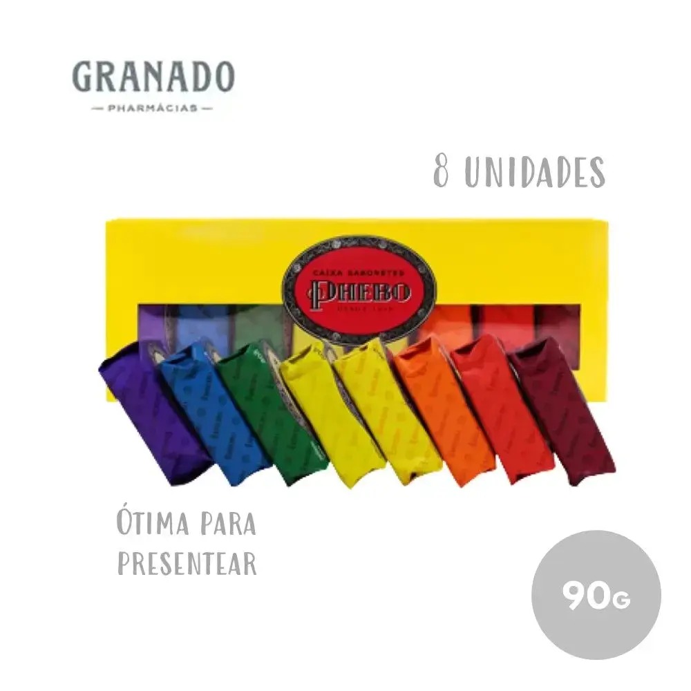 Caixa Presente Kit Sabonetes Phebo - 16 ou 8 Sabonetes 90g Cada - 7